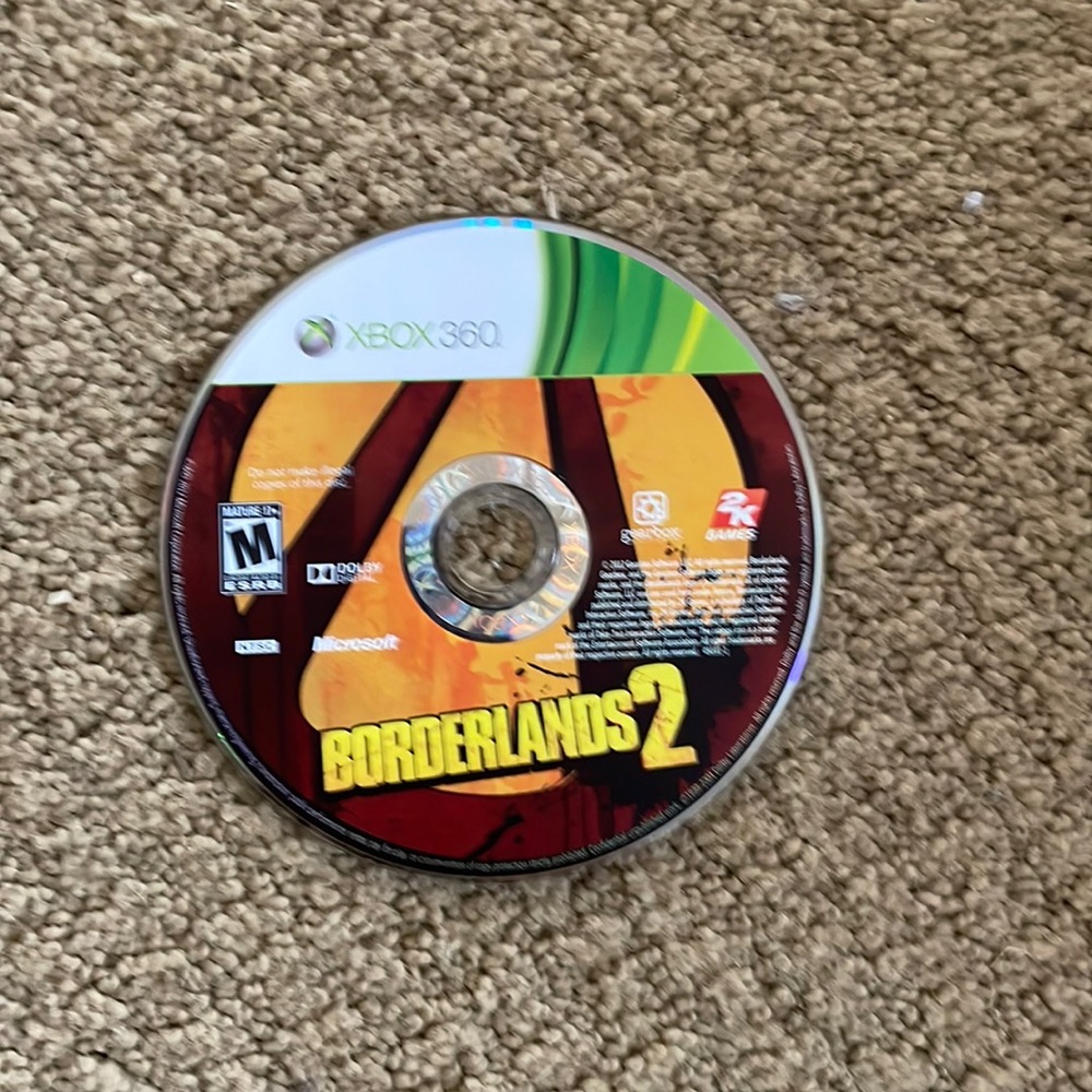 Borderlands 2 no case